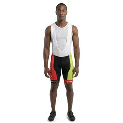 Salopette Team Race Black / White / Red / Green