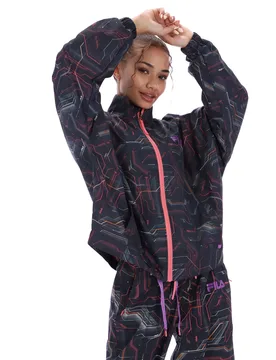 Rachel Aop Jacket - XS - FILA - FashionsVida