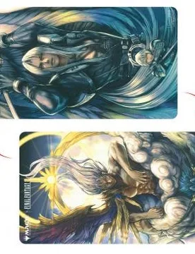 MTG FINAL FANTASY Double Sided Playmat featuring Sephiroth, Fabled SOLDIER - Ultra PRO - FashionsVida