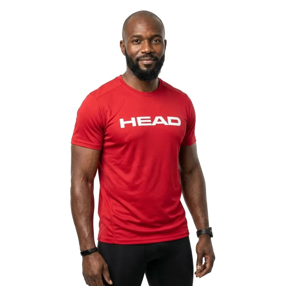 Club Original Short Sleeve T-shirt Red 3XL - Head Racket - FashionsVida