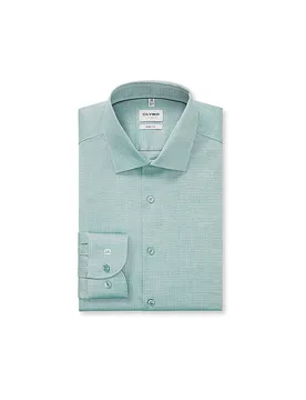 Camicia Body Fit menta 44 - Olymp Level Five - FashionsVida