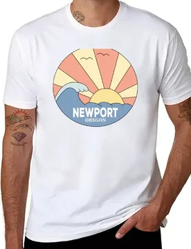 Newport Oregon T-Shirt man t shirts graphic man t shirts for men T-Shirt - Aliexpress - FashionsVida
