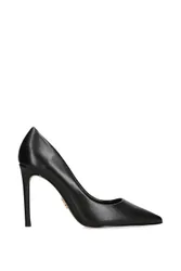Women's 'Thrive' Leather Heels in Black Size: 6 - Black - Size: 6