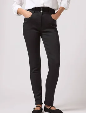 Women's Lift & Shape Jeans in Black Size: 10S - Black - Size: 10S - M&Co - FashionsVida