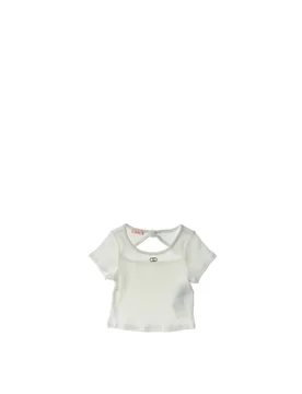 T-shirt in cotone JUNIOR PANNA XS - Liu jo - FashionsVida
