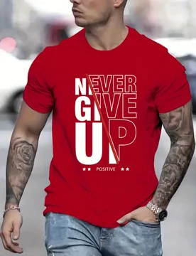 Fashion Casual Men'S Letter Print T-Shirt - Aliexpress - FashionsVida