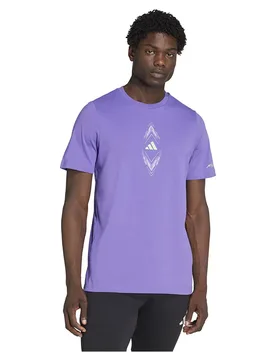 T-shirt à Manches Courtes F50 Graphic Purple Rush S - Adidas - FashionsVida