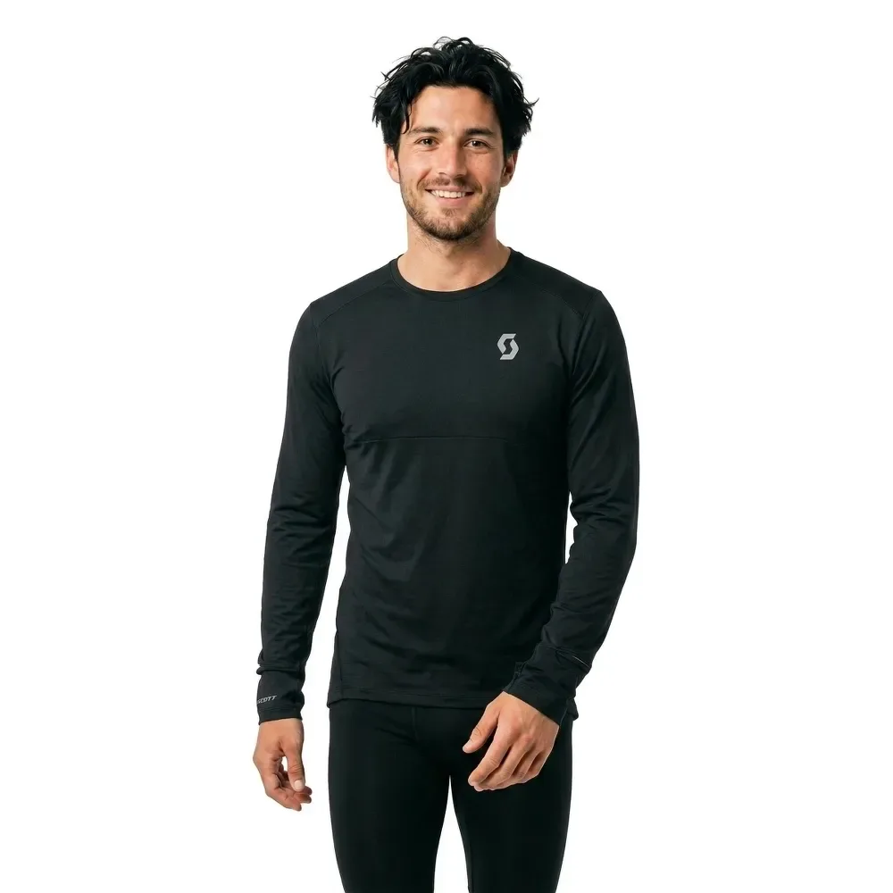 Endurance Tech Long Sleeve T-shirt Black XL Men - Scott - FashionsVida