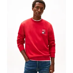 Sudadera de caballero sin capucha y sin cremallera