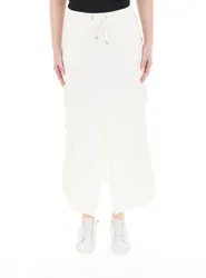 Gonna con spacco SPORT BIANCO M