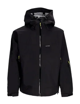 Giacca a Vento Uomo Armor Taped Jacket Black - IUTER - FashionsVida