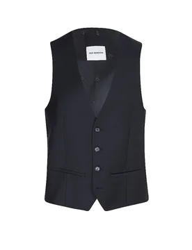 Gilet de costume slim fit bleu marine 58 - Robson - FashionsVida