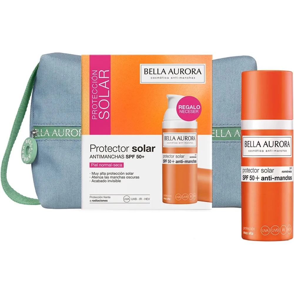 Estuche Regalo Solar Piel Normal-Seca - Bella Aurora - FashionsVida