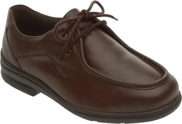 Max Men's Extra Wide Shoes for Swollen Feet - Brown - Size: 11 XXW
