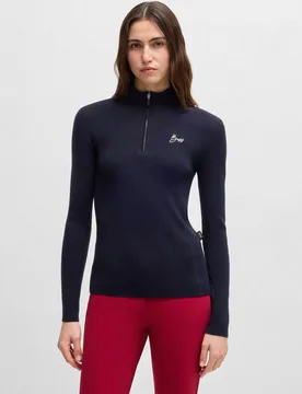 Equestrian Damen Pullover ALICIA sky captain XS - BOSS - FashionsVida
