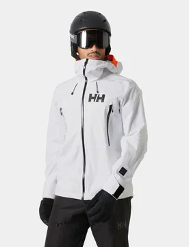 Men's Sogn Shell 2.0 Shell Jacket White 2XL - White - Male - Helly Hansen - FashionsVida