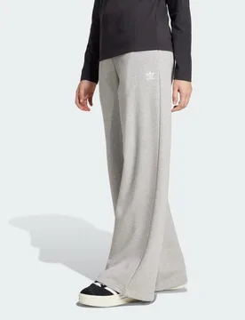 Pantaloni Essentials Wide Leg French Terry 2XL Medium Grey Heather - Adidas - FashionsVida