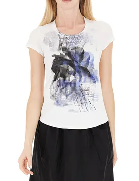 DEHA T-shirt girocollo PANNA L - DEHA - FashionsVida