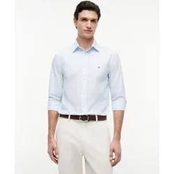Camisa de caballero en popelín estampado