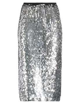 Midi-Rock Damen Silber 34 Damen - PINKO - FashionsVida