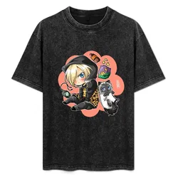 Yuri plisetsky T-Shirt All Match Basic Short Sleeve Top