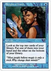 Sleight of Hand (foil) 7th Edition
