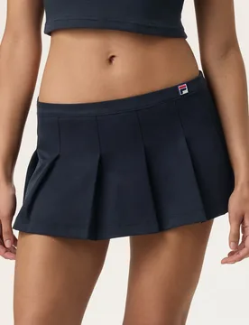 Black x Hailey Pleated Skirt - 4 - FILA - FashionsVida