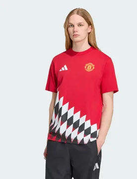 T-shirt grafica Stadium Manchester United FC XS Mufc Red - Adidas - FashionsVida