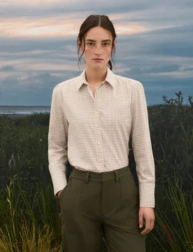 Camisa de mujer de cuadros - Verhunt - FashionsVida