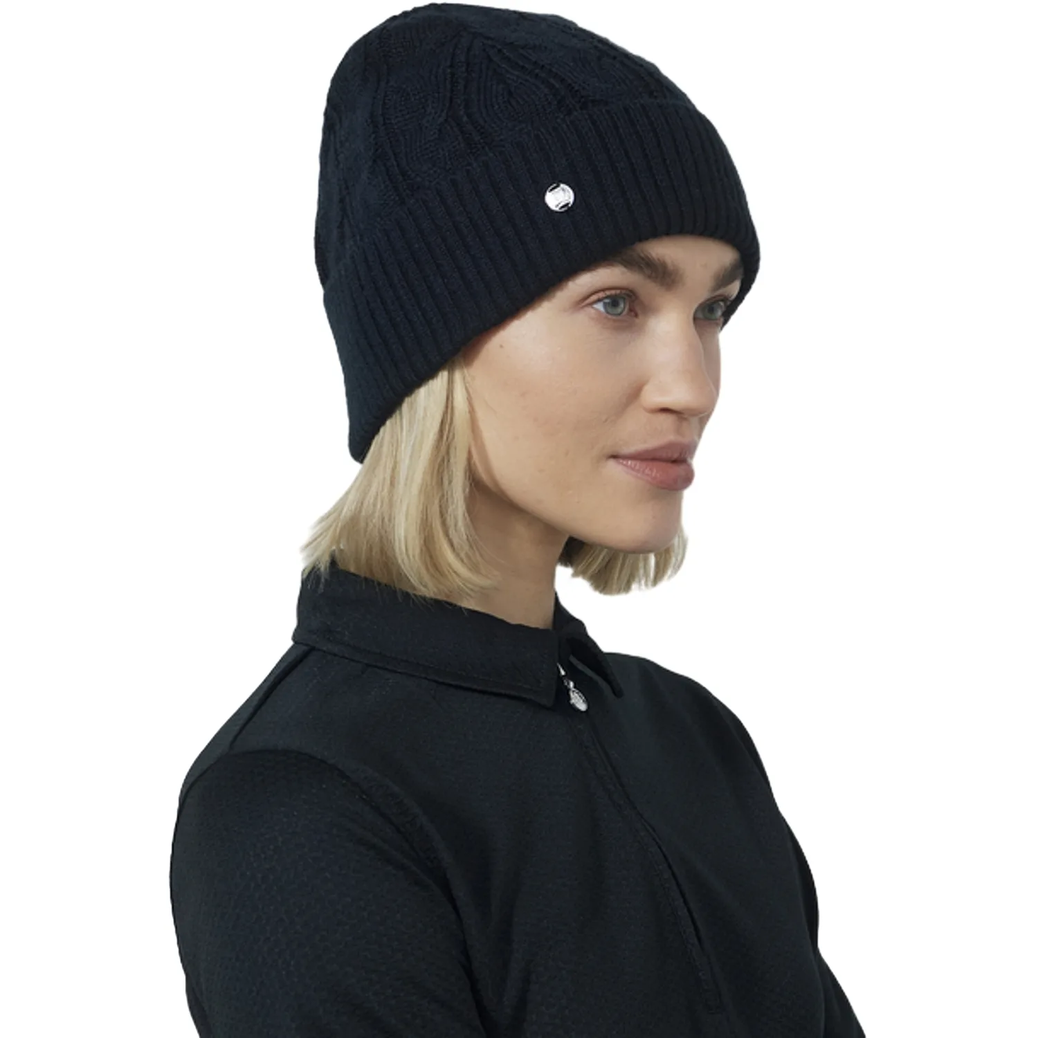 Mütze Cable Knit, schwarz one_size_fits_all - Daily Sports - FashionsVida