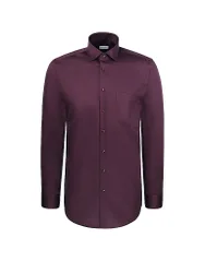 Camicia Business Comfort Fit rosso scuro 43