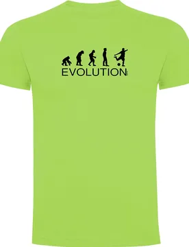 T-shirt à Manches Courtes Evolution Goal Light Green 3XL - Kruskis - FashionsVida