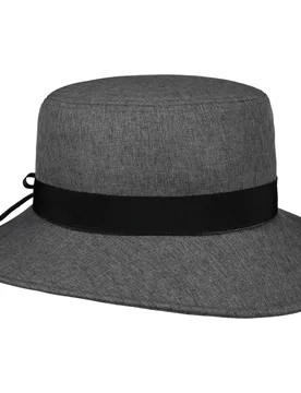 Evelin Soft Shell Fishing Hat by - grey - Damen - Size: M (57-58 cm) - Mayser - FashionsVida