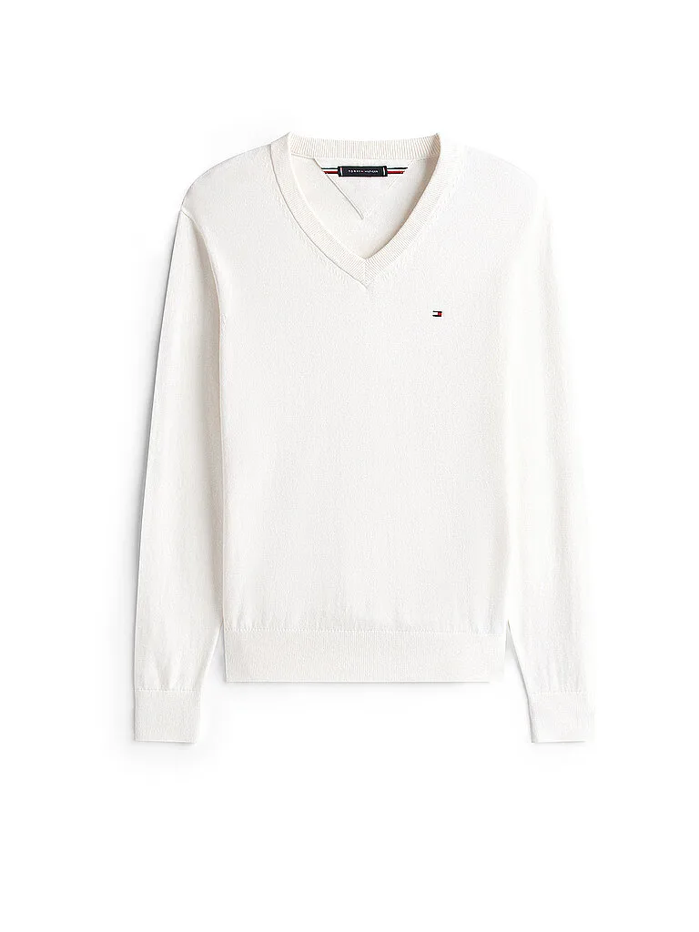 Tommy Hilfiger Pull-over crème M - Tommy hilfiger - FashionsVida