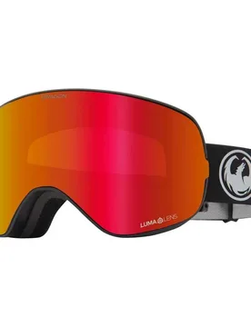 Alliance Masque De Ski Dr X2s Bonus Nouveaublack Lumalens Red Ion/CAT3+Lumalens Light Rose/CAT2 Homme - Dragon - FashionsVida