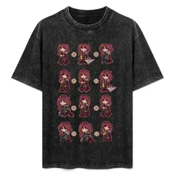 Repeating Patchpleat design T-Shirt Sweat Absorbing Sports Tee Shirt
