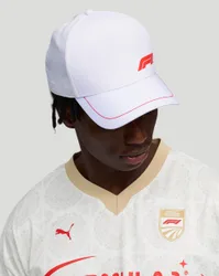 F1 Fanwear Unisex Baseball Cap - White WHITE O/S unisex