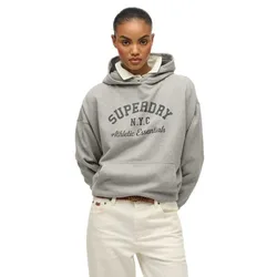 Sweat à Capuche Athletic Essentials Relaxed Fit Athletic Grey Marl S