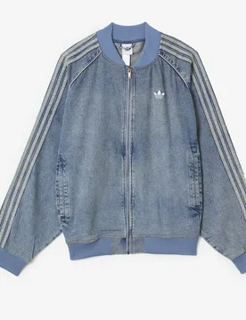 Jacket Fz Superstar Denim bleu m - ADIDAS ORIGINALS - FashionsVida