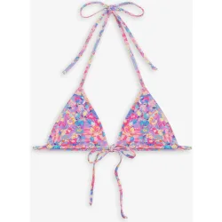 Top de bikini corte triangular haley