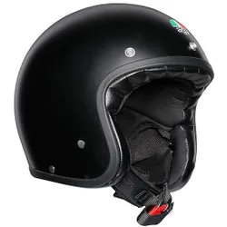 Casco Moto Jet Legend X70 Mono Nero Opaco taglia S