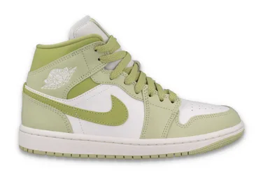 Air Jordan 1 Mid W - Sneaker - lindgruen - Damen - Size: 40.5