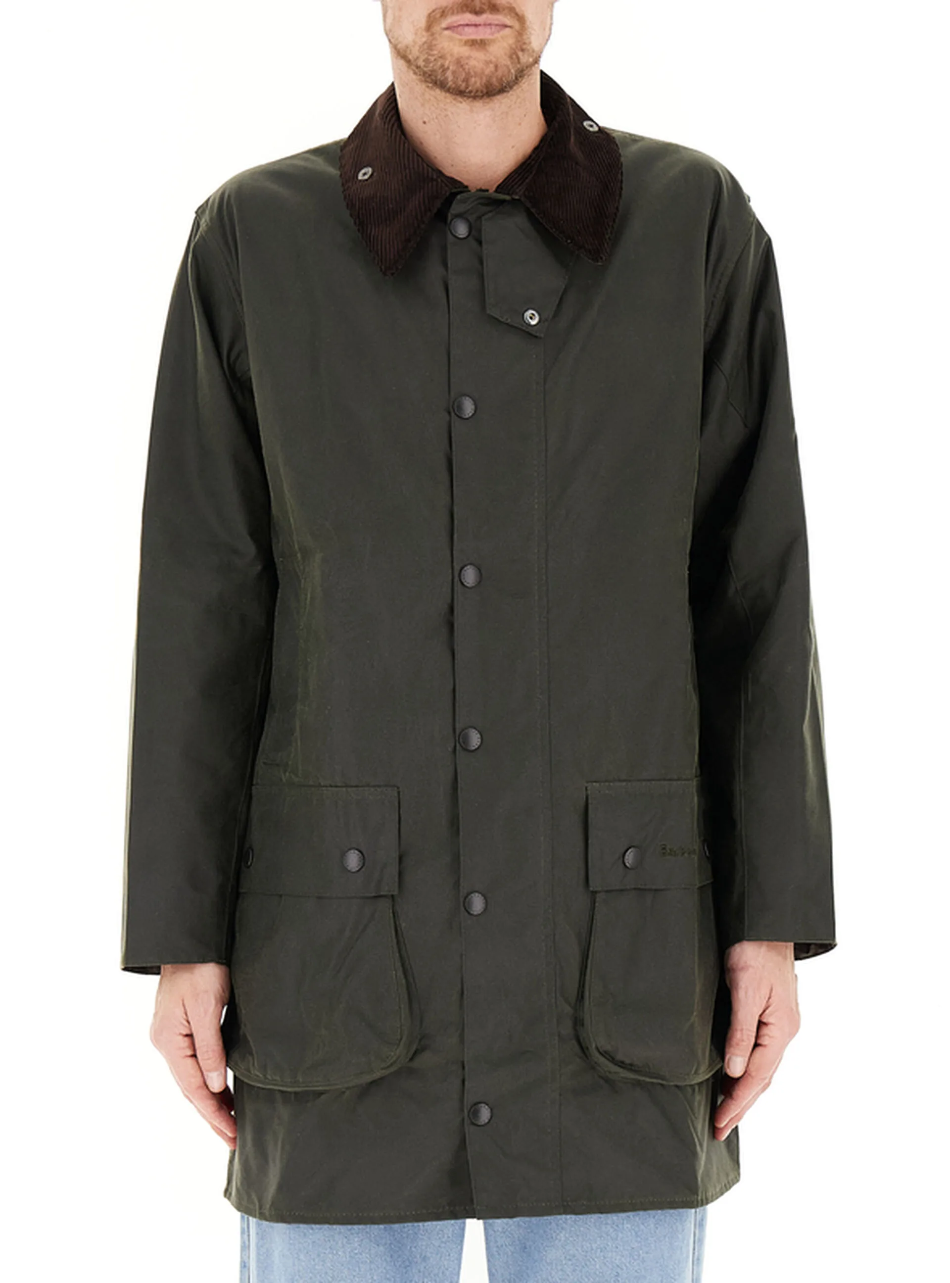 Giacca cotone cerato VERDE BOTTIGLIA 42 - Barbour - FashionsVida