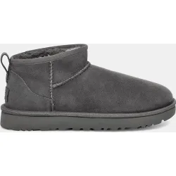 Botas Classic Ultra Mini de mujer en ante con forro interior de pelo