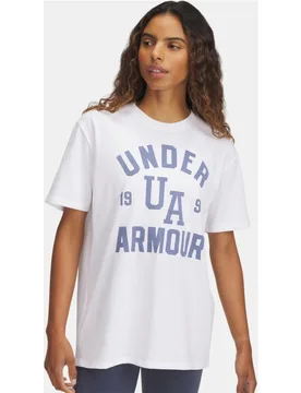 Camiseta de mujer HWT OS Collegiate SS - Under Armour - FashionsVida