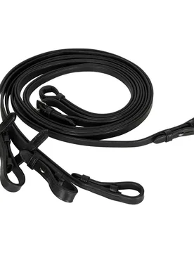 Kandarenzügel IRH PLAIN LEATHER black - Imperial Riding - FashionsVida