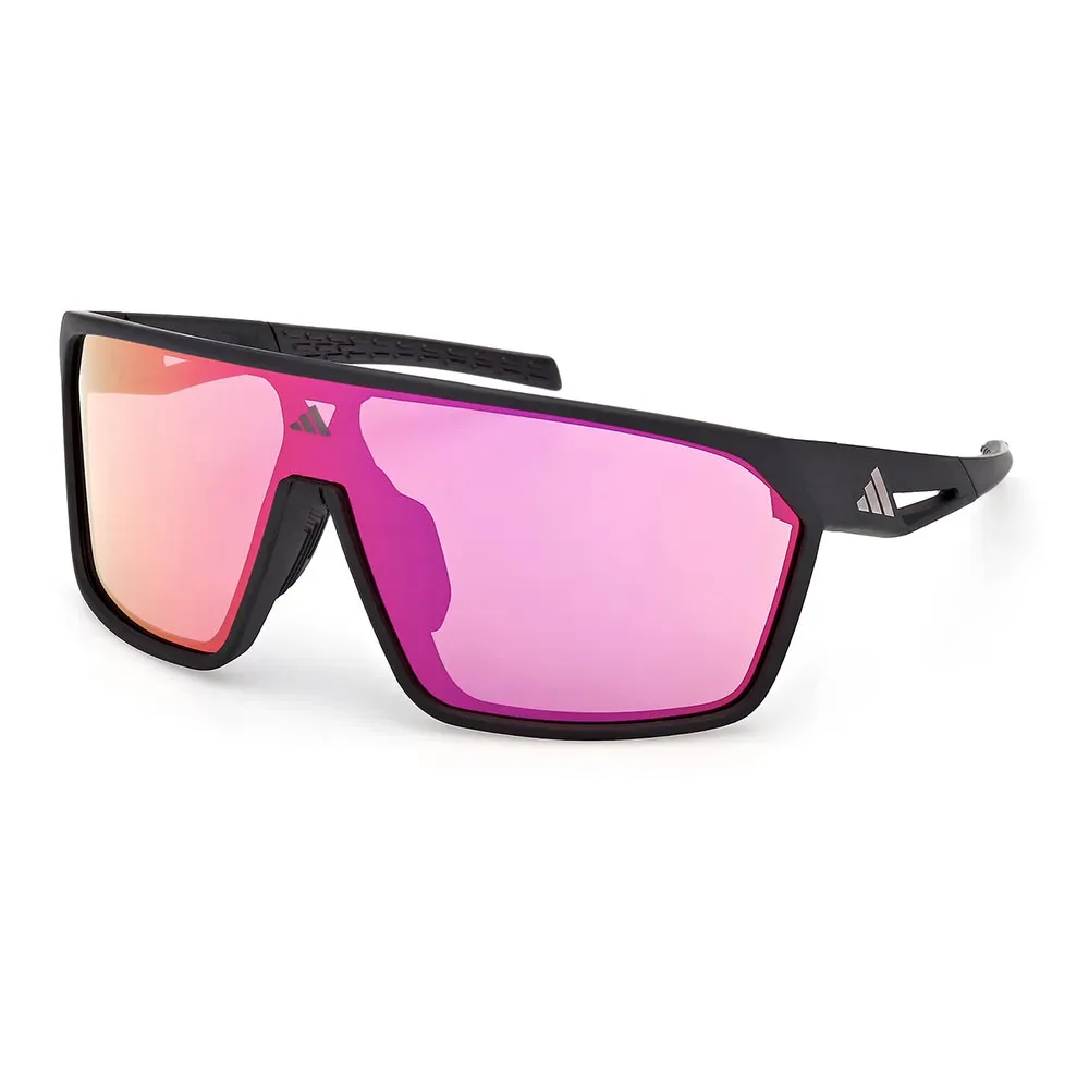 Sp0108 Sunglasses Matte Black / Gradient Or Mirror Violet One Size unisex - Adidas Sport - FashionsVida