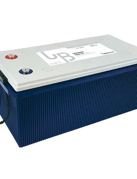 Gel Battery 220ah Blue / Grey One Size unisex - Uniteck - FashionsVida