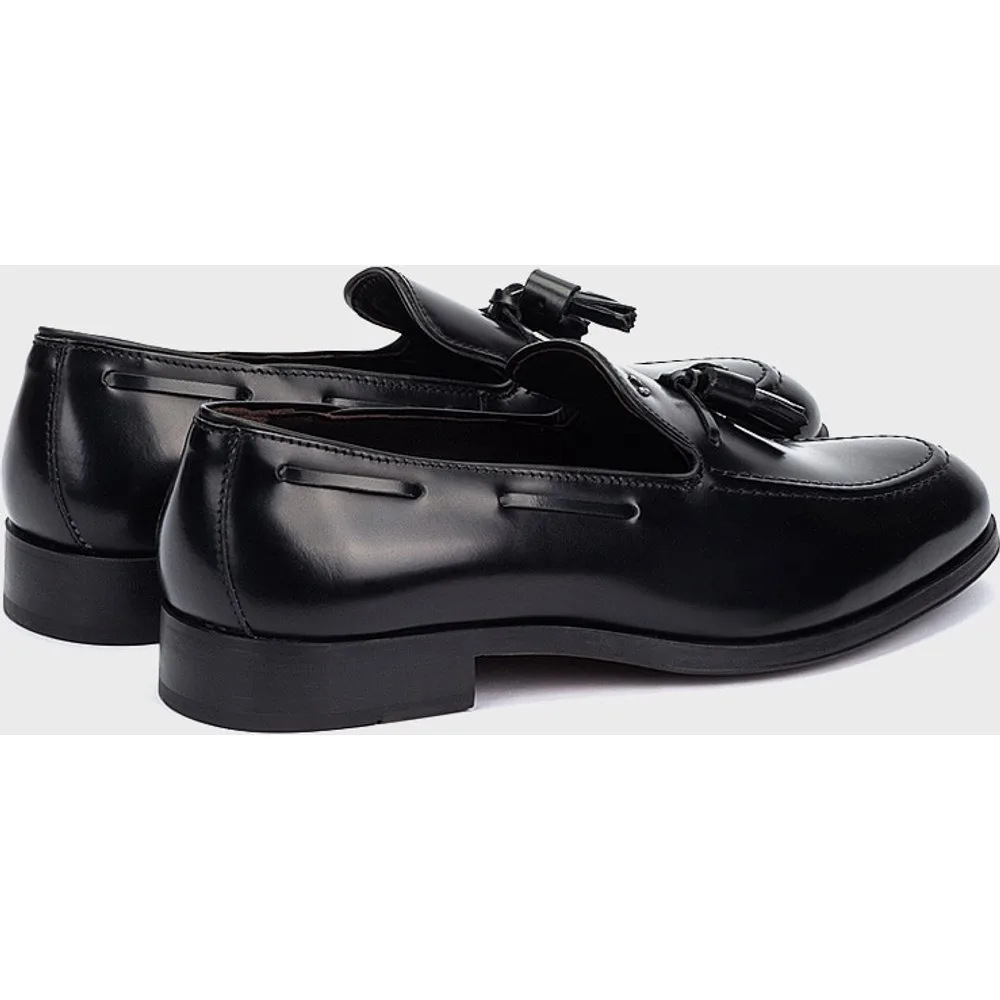 Mocasines de hombre de piel con borlas - Martinelli - FashionsVida