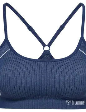 Top De Sport Blaze Seamless Insignia Blue XS - Hummel - FashionsVida